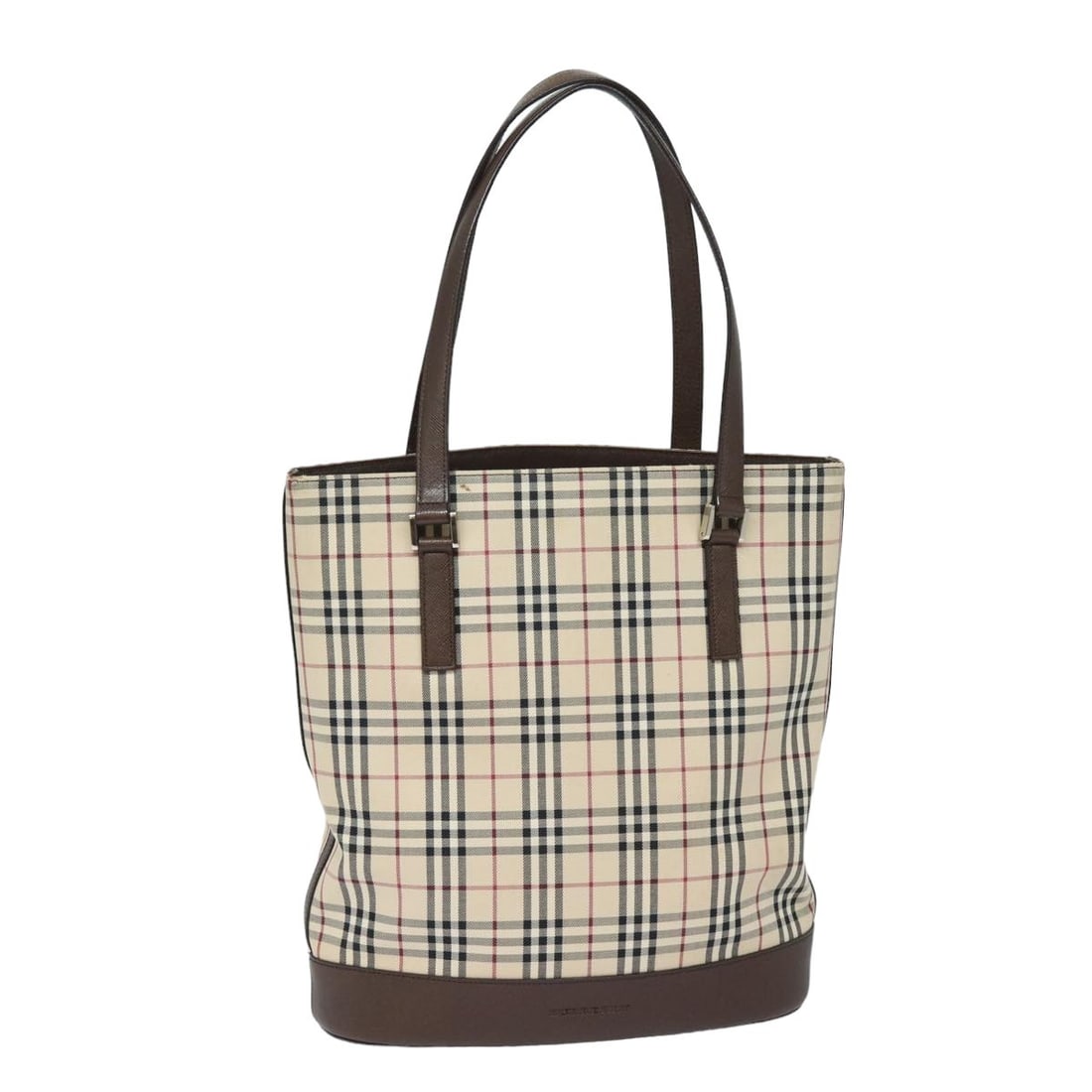 Burberry Nova Check Beige Canvas Tote Bag Authentic: Burberry Nova Check Beige Canvas Tote Bag Authentic This Burberry Nova Check Tote Bag is a stylish and functional accessory made from durable canvas in a classic beige color. Perfect for everyday use,