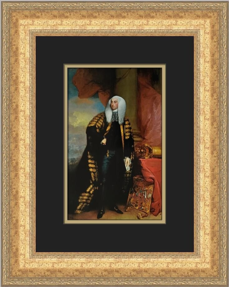 Gilbert Stuart Portrait of John Lord Fitzgibbon Custom Framed Art Print: Gilbert Stuart Portrait of John Lord Fitzgibbon Custom Framed Art Print This exquisite custom framed print features the renowned "Portrait of John Lord Fitzgibbon" by artist Gilbert Stuart. The print