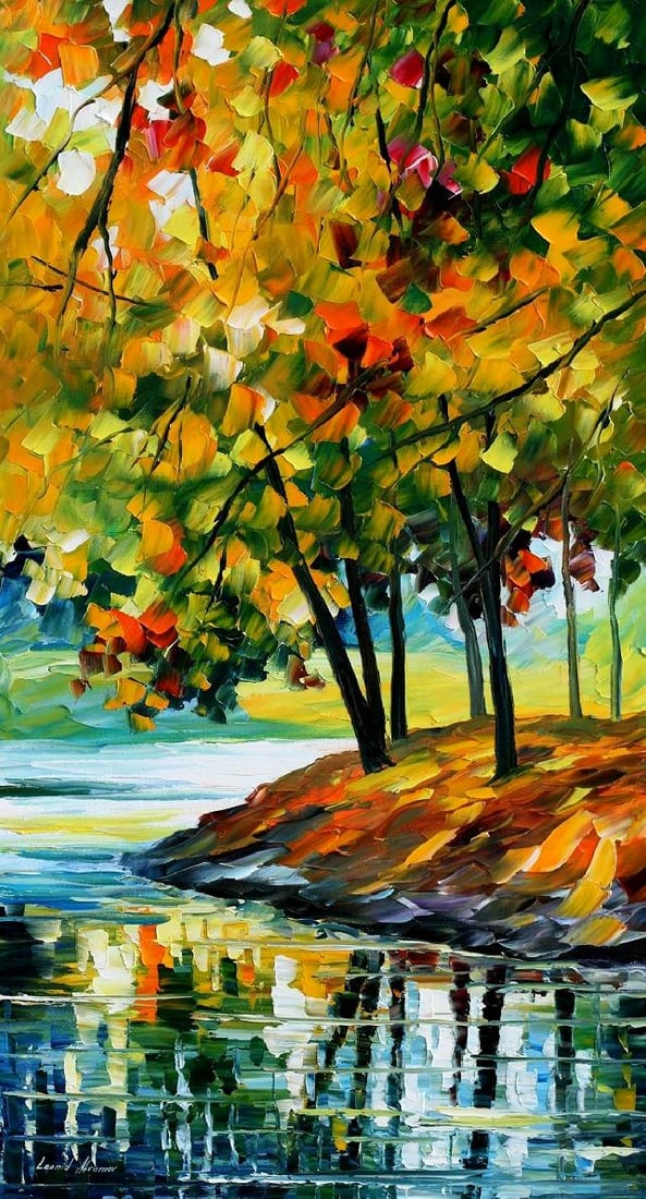 Late Fall Limited Edition 1/25 Giclee by Leonid Afremov Canvas Art: Late Fall Limited Edition 1/25 Giclee by Leonid Afremov Canvas Art "Late Fall" is a limited edition giclee artwork hand-painted by the renowned artist Leonid Afremov. This piece is the first of a smal
