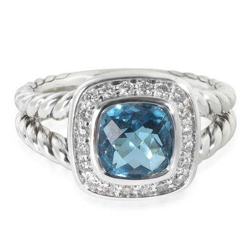 David Sigal Enameled Sterling Silver Ring