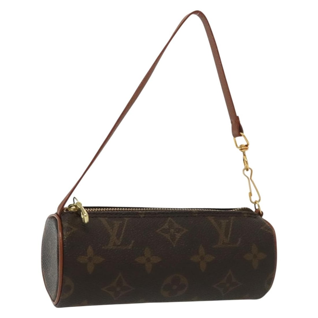 Authentic Louis Vuitton Monogram Papillon Pouch Made in France: Authentic Louis Vuitton Monogram Papillon Pouch Made in France This authentic Louis Vuitton Monogram Papillon Pouch is crafted from durable Monogram Canvas, showcasing the iconic Louis Vuitton pattern