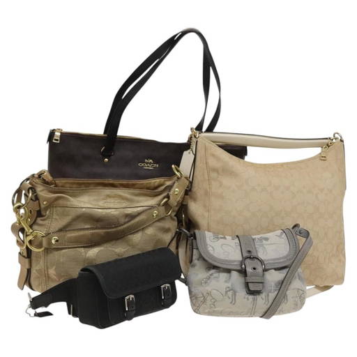 Auth Coach Campbell Leather Hobo F24686