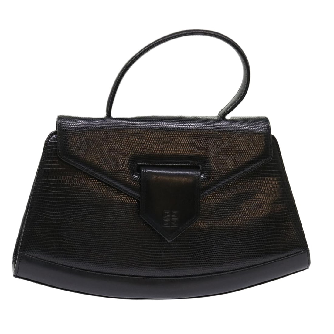 GIVENCHY Black Leather Hand Bag Authentic Made in Japan: GIVENCHY Black Leather Hand Bag Authentic Made in Japan This GIVENCHY handbag is a stylish accessory crafted from high-quality leather in a classic black hue. Designed for both functionality and elega
