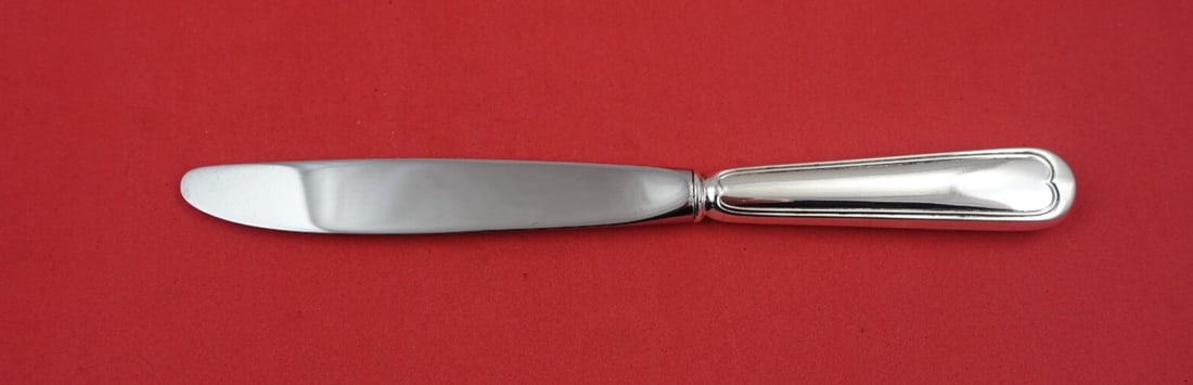 Frank Smith Fiddle Thread Sterling Silver Knife 8 3/8 inches: Frank Smith Fiddle Thread Sterling Silver Knife 8 3/8 inches This exquisite knife from the Fiddle Thread pattern by Frank Smith showcases a beautiful blend of craftsmanship and elegance. Made of high-