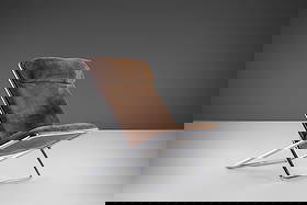 Ward Bennett Scissor Lounge Chair 1960s Velvet Chrome Frame: Ward Bennett Scissor Lounge Chair 1960s Velvet Chrome Frame Introducing the Ward Bennett Scissor Lounge Chair, a stunning example of Mid-Century Modern design from the 1960s. This chair features origi