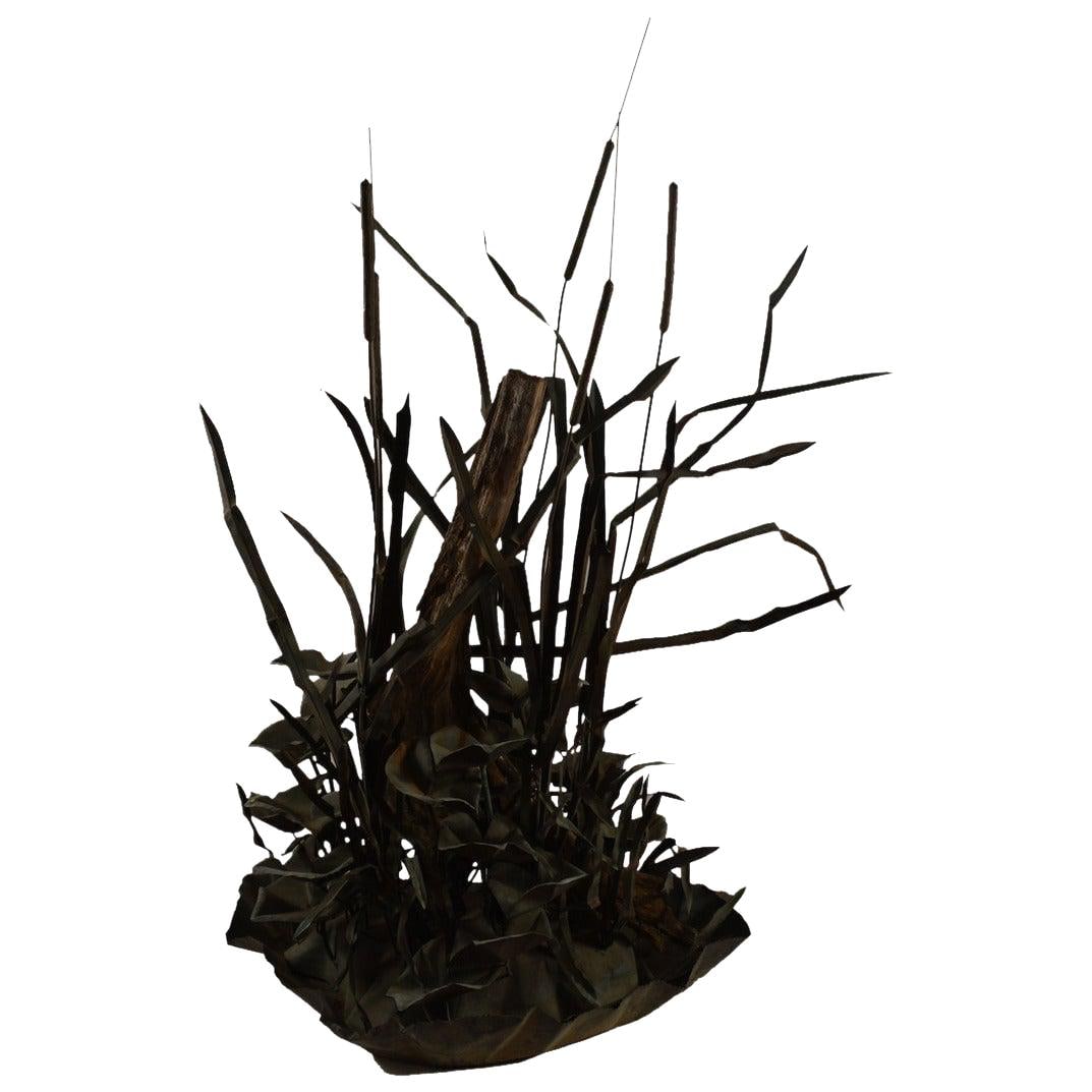 Large Copper Driftwood Fountain 67" Tall Sculptural Art: Large Copper Driftwood Fountain 67" Tall Sculptural Art This large and impressive fountain combines the organic beauty of driftwood with the striking elegance of copper, making it a captivating sculpt