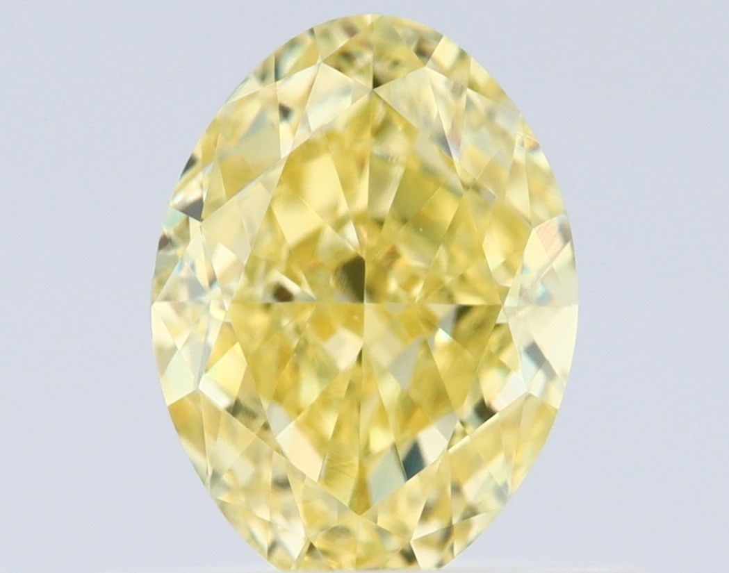 Loose Diamond - OVAL 0.62ct Fancy Yellow VVS1: Loose Diamond - OVAL 0.62ct Fancy Yellow VVS1 Source: Natural Shape: OVAL Carats: 0.62 Color: Fancy Yellow Certification: GIA Video: