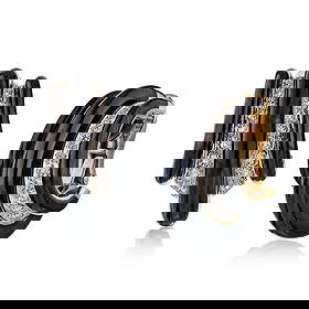 David Webb 1980s Platinum 18K Gold Black Enamel Diamond Earrings: David Webb 1980s Platinum 18K Gold Black Enamel Diamond Earrings Enhance your jewelry collection with these exquisite vintage David Webb earrings from the 1980s. Crafted from a luxurious combination o