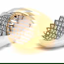 18K Yellow Gold 1.70 Ct Diamond Cocktail Ring VVS-VS F-G