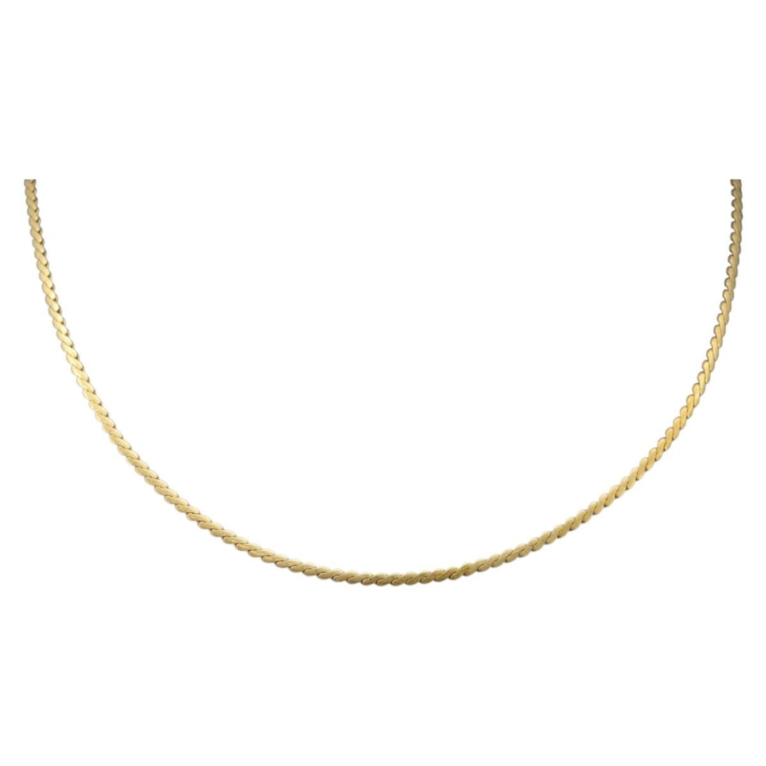 GIVENCHY Gold Metal Necklace Authentic AM9376: GIVENCHY Gold Metal Necklace Authentic AM9376 Elegantly designed by GIVENCHY, this gold necklace is a stunning accessory that enhances any outfit. Made from durable metal, it showcases a classic style