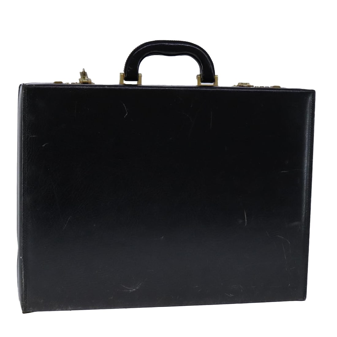 BALLY Black Leather Attache Case Trunk Made in Italy: BALLY Black Leather Attache Case Trunk Made in Italy This authentic BALLY trunk-style attache case is crafted from premium black leather, showcasing a sleek and sophisticated design. Made in Italy, it