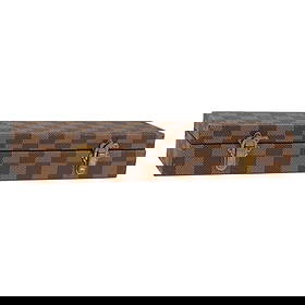 Louis Vuitton Damier Ebene Accessory Case LV Auth 135442V: Louis Vuitton Damier Ebene Accessory Case LV Auth 135442V This Louis Vuitton Damier Ebene Accessory Case is a stylish and practical addition to your collection. Crafted from durable Damier Ebene Canva