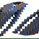 Chanel Vintage Collarless Jacket Gray 100% Nylon Size 40