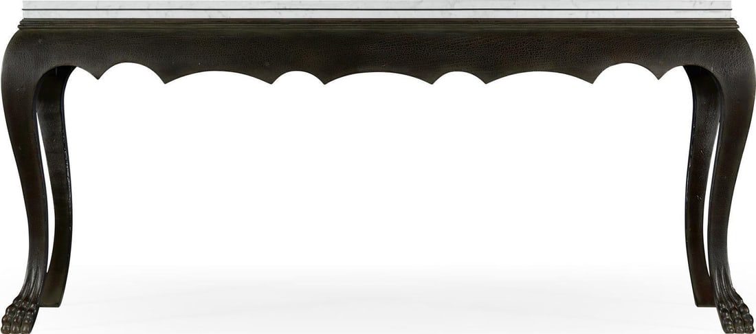 Georgian Style Jonathan Charles Console Table Distressed Finish: Georgian Style Jonathan Charles Console Table Distressed Finish Elevate your living space with this luxurious George III Console Table, designed in a classic Georgian style. This exquisite piece, part