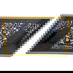 Framed 20th Century Chinese Silk Robe Flying Cranes Auspicious Clouds: Framed 20th Century Chinese Silk Robe Flying Cranes Auspicious Clouds This exquisite Framed Chinese Silk Embroidered Robe showcases a stunning display of embroidery artistry featuring flying cranes an