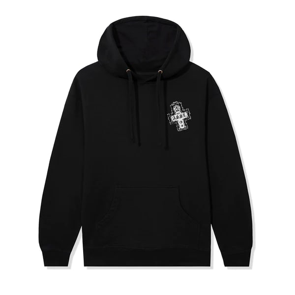 Authentic Anti Social Social Club Crown Hoodie Black XXL: Authentic Anti Social Social Club Crown Hoodie Black XXL This is an authentic Anti Social Social Club Crown Black Hoodie, designed for both comfort and style. It features a classic black color with th