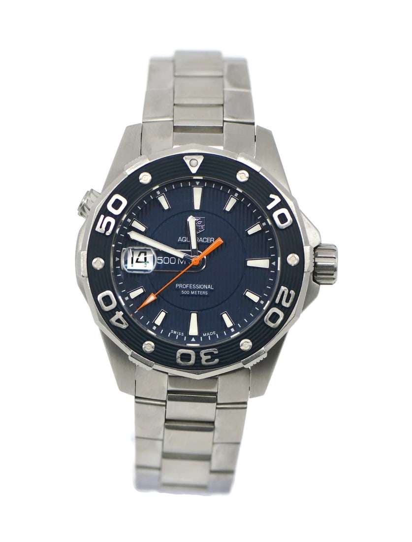 TAG Heuer Aquaracer WAJ1112 Stainless Steel Watch with Box and Papers (1 of 6)