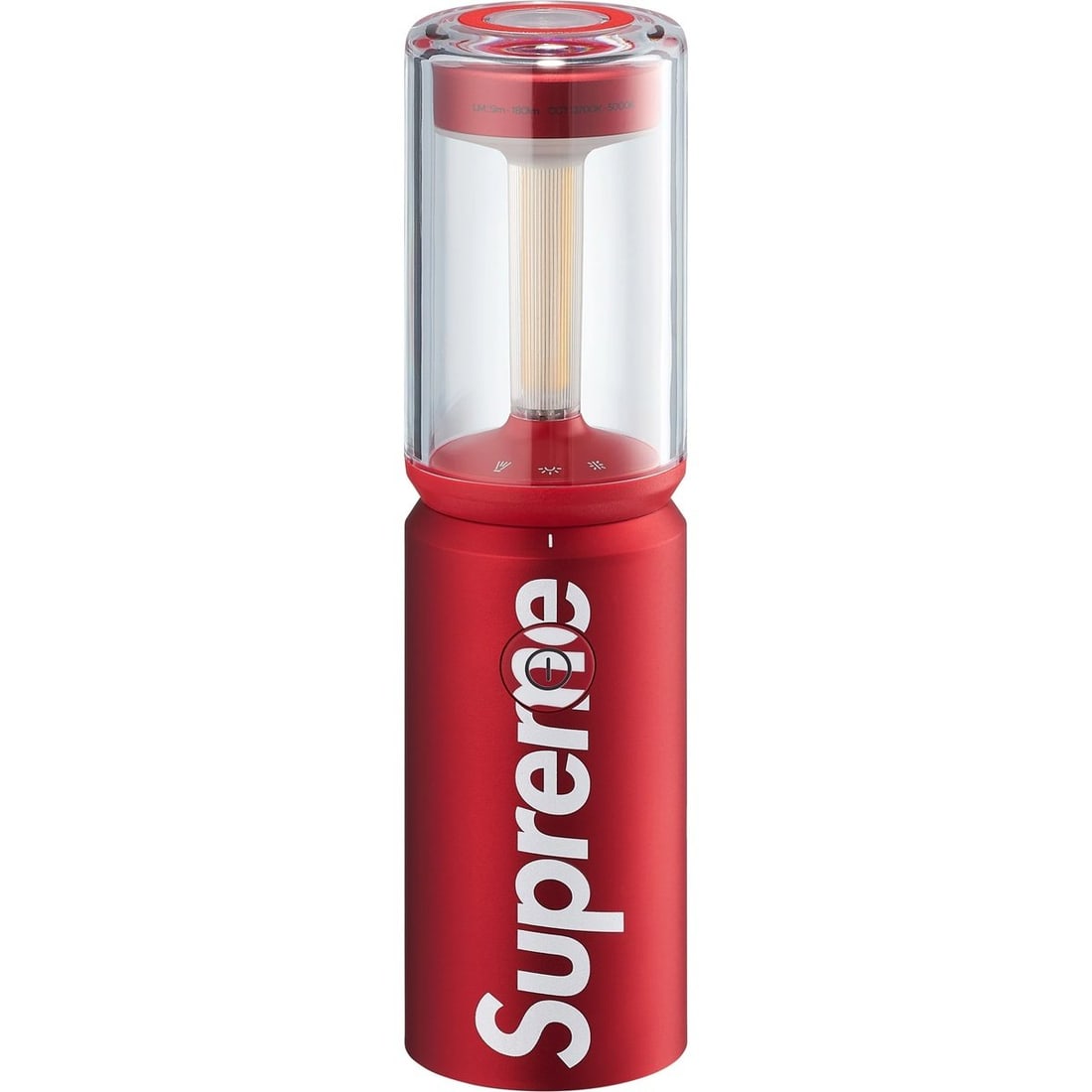 Supreme x Hoto Portable Red Camplight LED Lantern: Supreme x Hoto Portable Red Camplight LED Lantern The Supreme x Hoto Red Camplight combines Supreme's iconic style with Hoto's practical design, offering a powerful portable LED lantern ideal for outd
