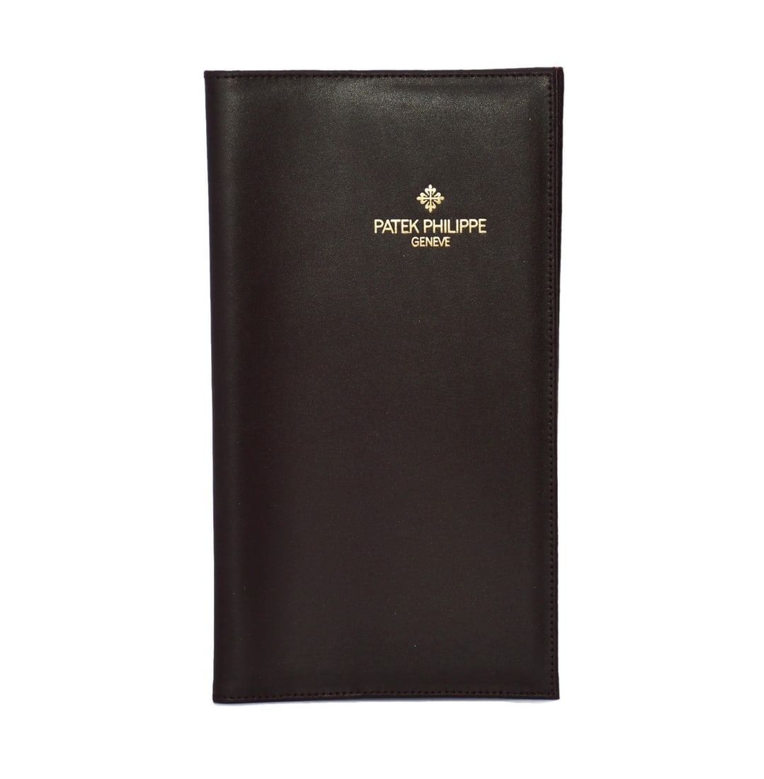 Patek Philippe Brown Leather Travel Pouch 100% Authentic (1 of 2)