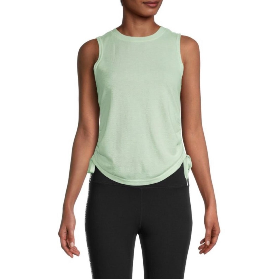 Calvin Klein Performance Green Side Tie Active Tank Top XL: Calvin Klein Performance Green Side Tie Active Tank Top XL Elevate your activewear collection with this Calvin Klein Performance Side Tie Active Tank Top in vibrant green. Designed for a customizable