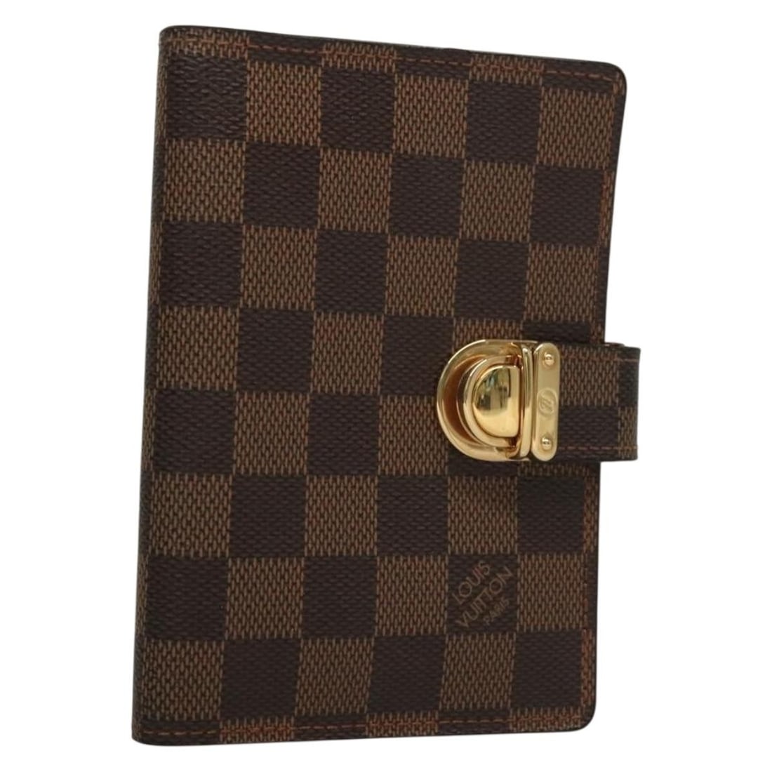 Louis Vuitton Damier Ebene Agenda PM Planner Cover R21011 Made in Spain: Louis Vuitton Damier Ebene Agenda PM Planner Cover R21011 Made in Spain Discover the sophisticated LOUIS VUITTON Damier Ebene Agenda PM Koala Day Planner Cover, expertly crafted in Spain. This stylish