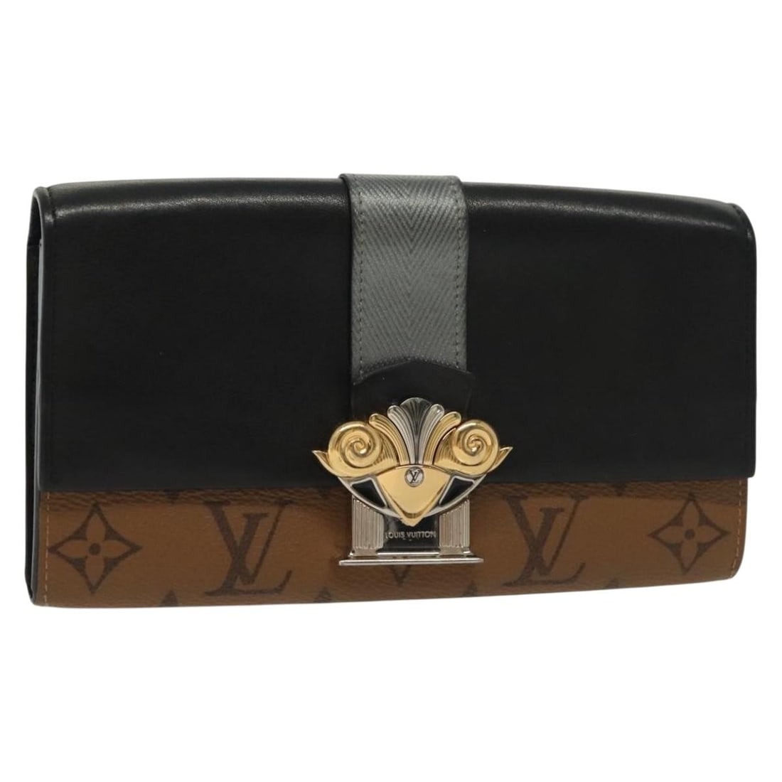 LOUIS VUITTON Monogram Reverse Sarah Long Wallet M64488 Auth France: LOUIS VUITTON Monogram Reverse Sarah Long Wallet M64488 Auth France The LOUIS VUITTON Monogram Reverse Portefeuille Sarah Long Wallet is a sophisticated accessory that embodies luxury and practicality