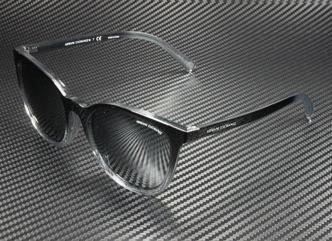 Armani Exchange AX4077SF 82556G Black Grey Rectangle Eyeglasses with Mirror Rose Gold Lenses: Armani Exchange AX4077SF 82556G Black Grey Rectangle Eyeglasses with Mirror Rose Gold Lenses Discover the sleek and stylish ARMANI EXCHANGE AX4077SF 82556G eyeglasses, designed for the modern man. Fea