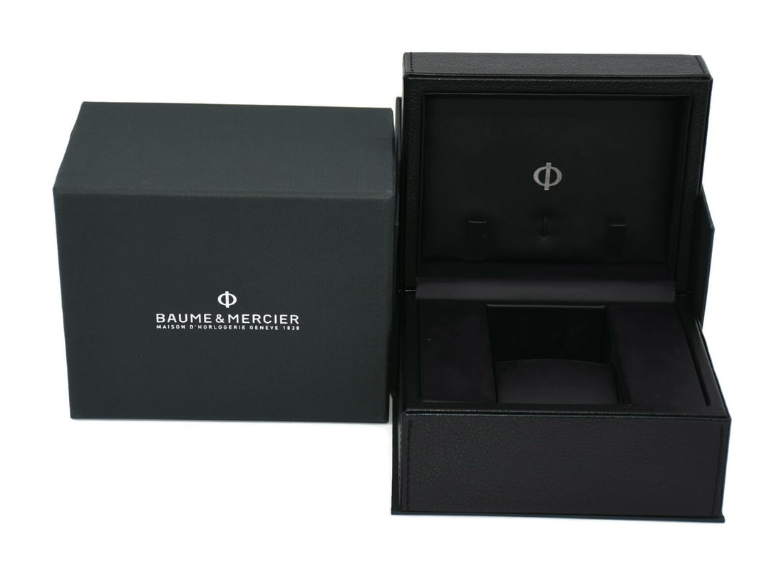 Authentic Baume & Mercier Single Watch Presentation Box 6x5x5 (1 of 1)