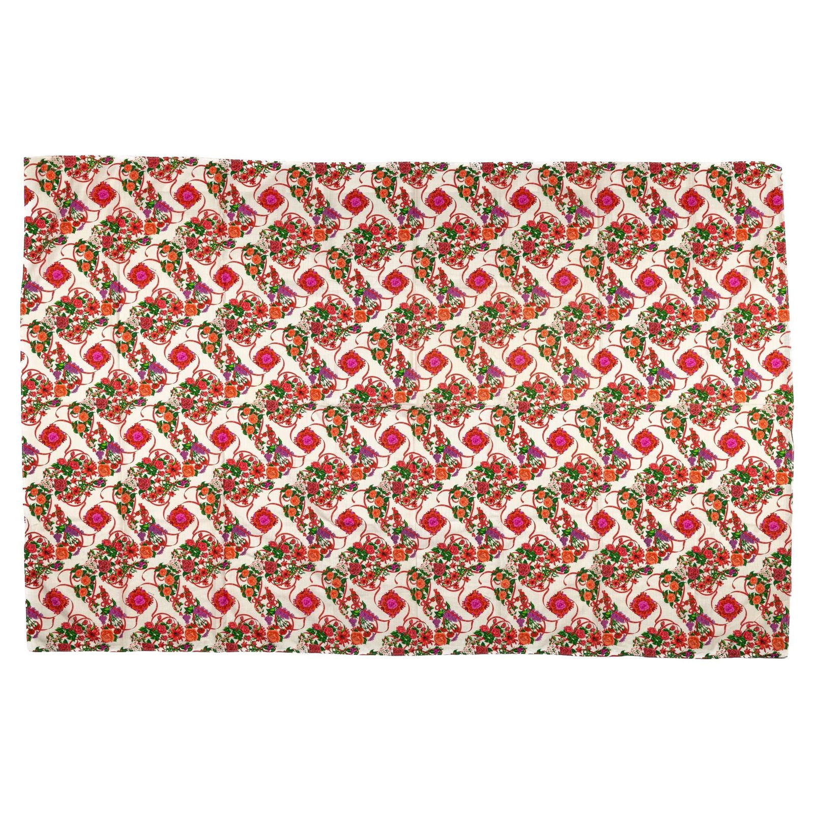 Hermes Vintage Floral Sarong 50x78in Linen Cotton Silk France: Hermes Vintage Floral Sarong 50x78in Linen Cotton Silk France This exquisite Hermes vintage flower sarong is a beautiful blend of luxury and comfort. Crafted in France, it features a vibrant floral de