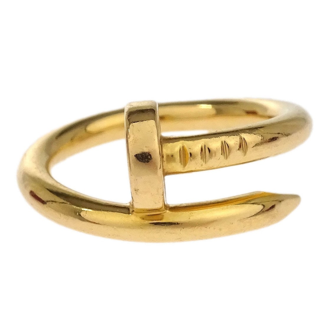 Cartier Juste Un Clou Ring Au750 Gold Size #52 Vintage (1 of 4)