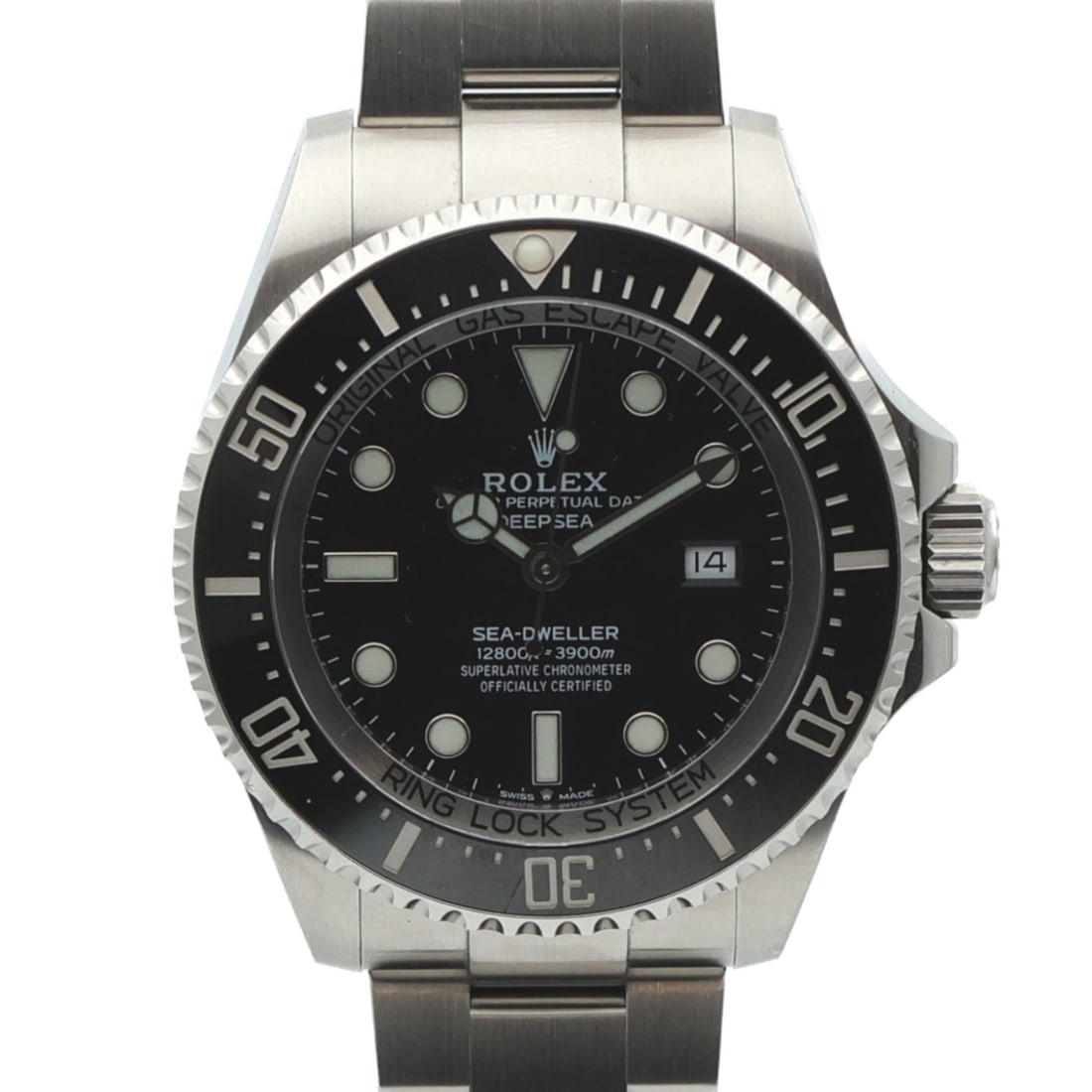ROLEX Sea Dweller Deepsea 126660 Automatic Stainless Steel Wristwatch Black Dial (1 of 15)