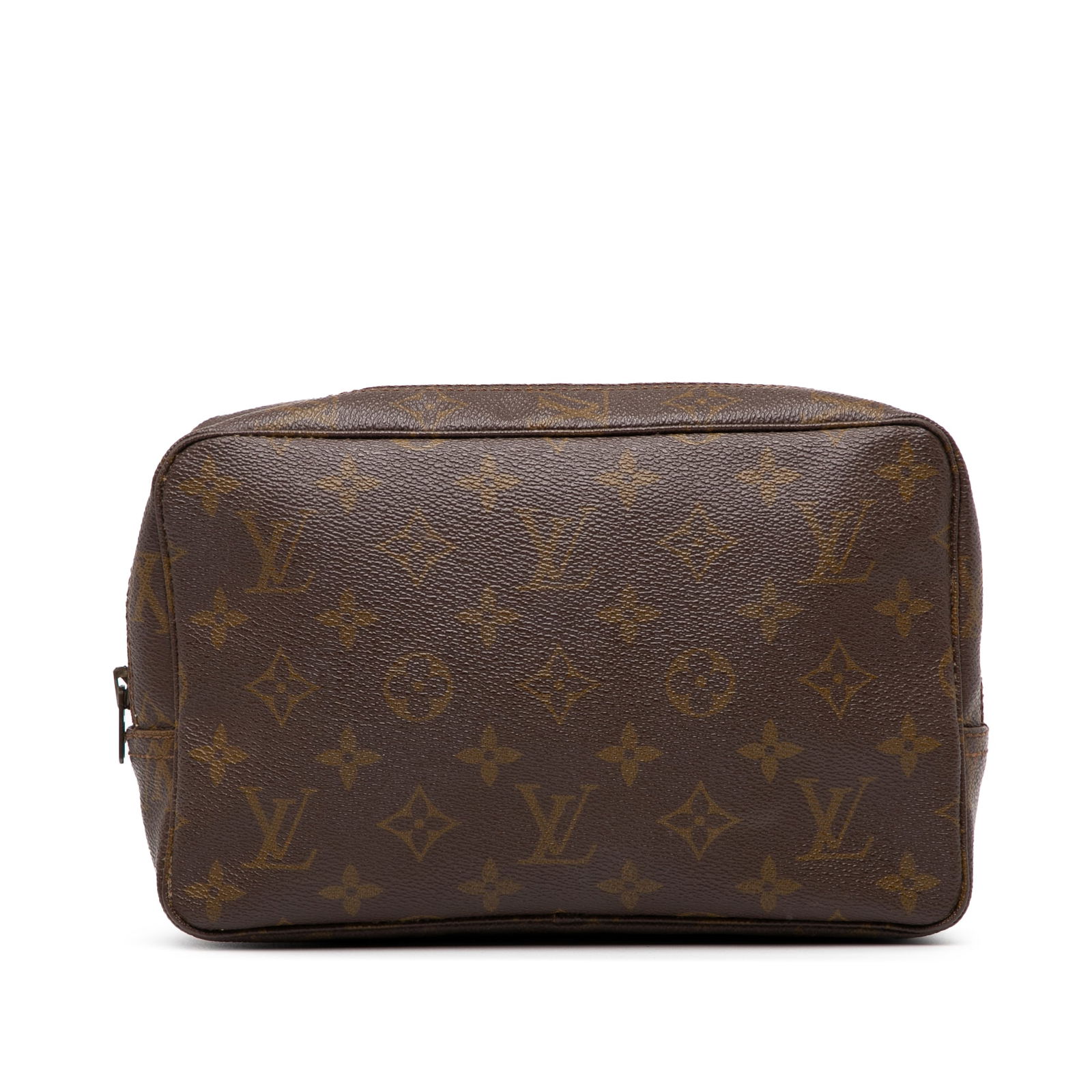 Louis Vuitton Monogram Trousse Toilette 23 Brown Fabric Bag (1 of 6)