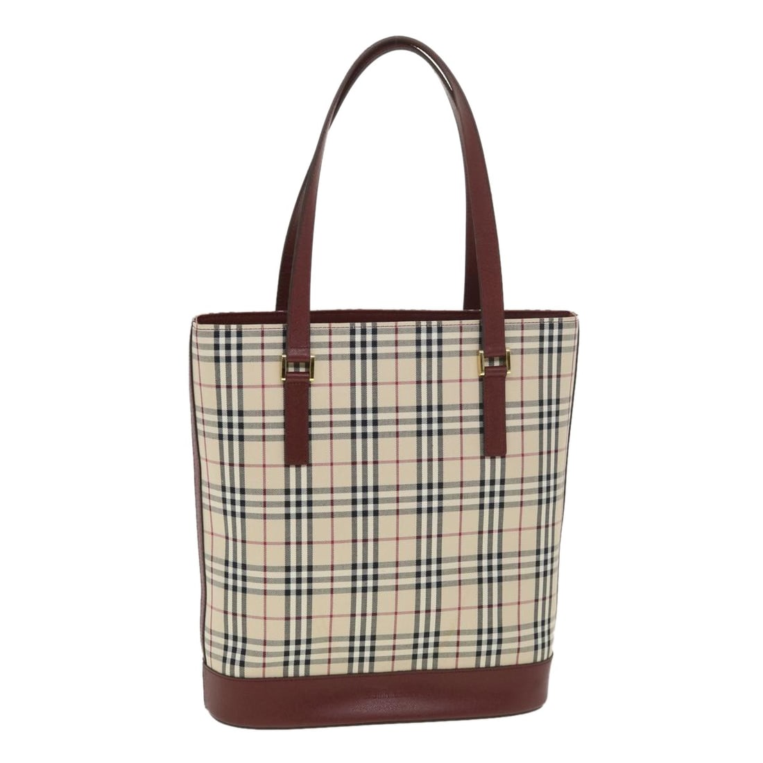 Authentic Burberry Nova Check Beige Nylon Tote Bag (1 of 18)