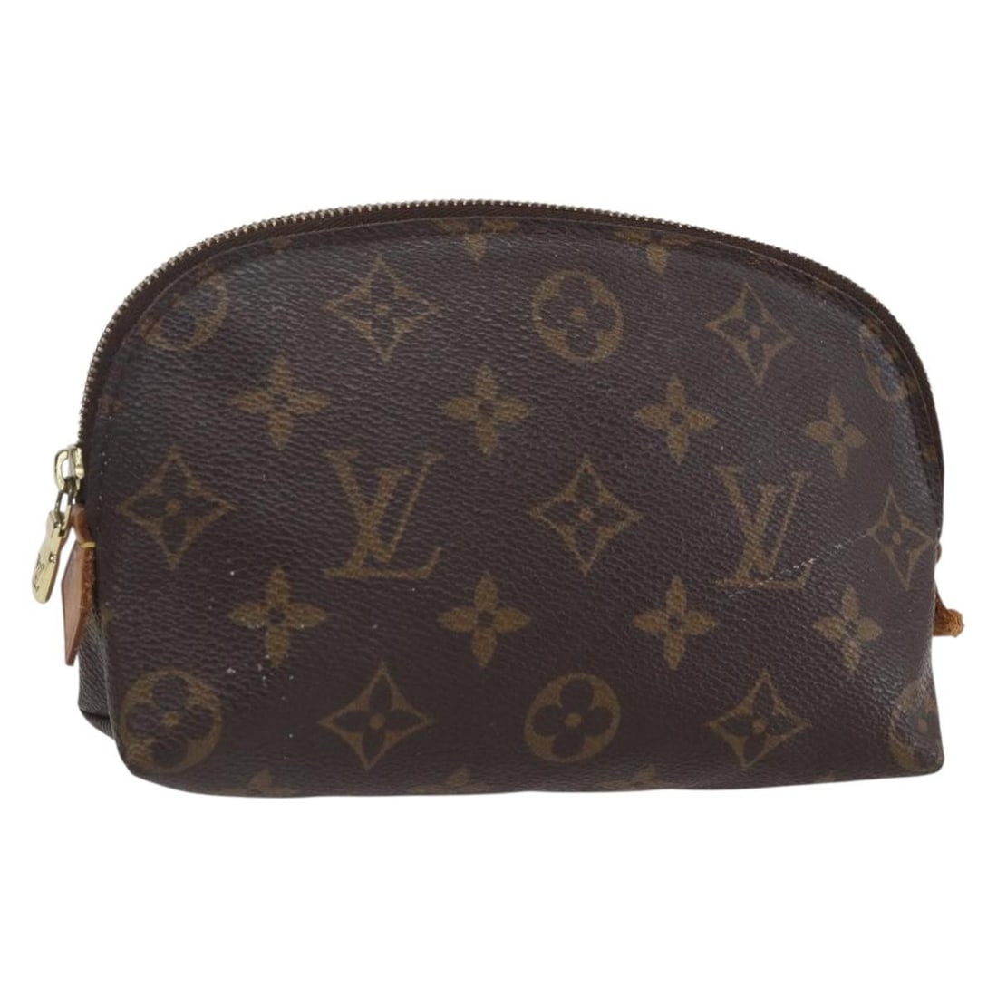 LOUIS VUITTON Monogram Pochette Cosmetic Pouch M43998 Spain Auth: LOUIS VUITTON Monogram Pochette Cosmetic Pouch M43998 Spain Auth The LOUIS VUITTON Monogram Pochette Cosmetic PM Pouch is a stylish and practical accessory for everyday use. Crafted from durable Monog