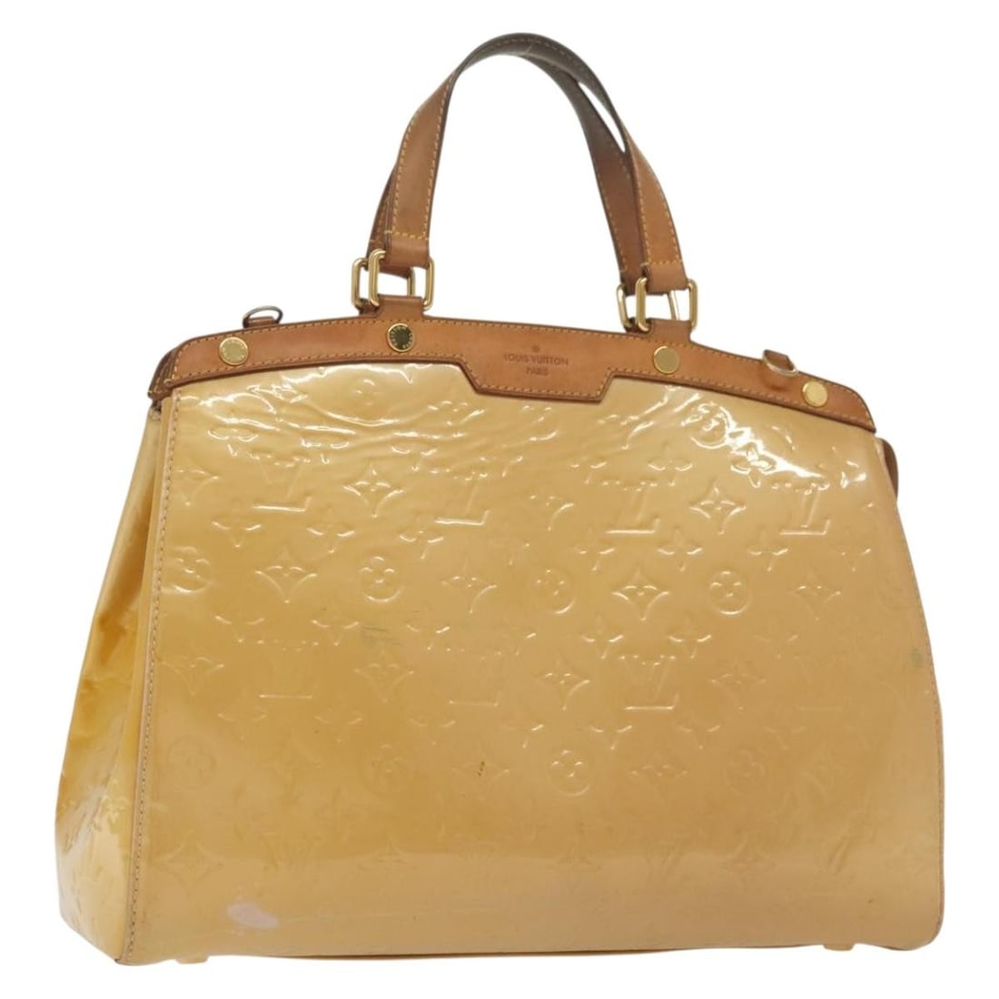 LOUIS VUITTON Vernis Blair GM Hand Bag M91621 Rose Flow Lantern Patent Leather: LOUIS VUITTON Vernis Blair GM Hand Bag M91621 Rose Flow Lantern Patent Leather This exquisite Louis Vuitton Vernis Blair GM Hand Bag is crafted from luxurious patent leather in a beautiful rose flow l