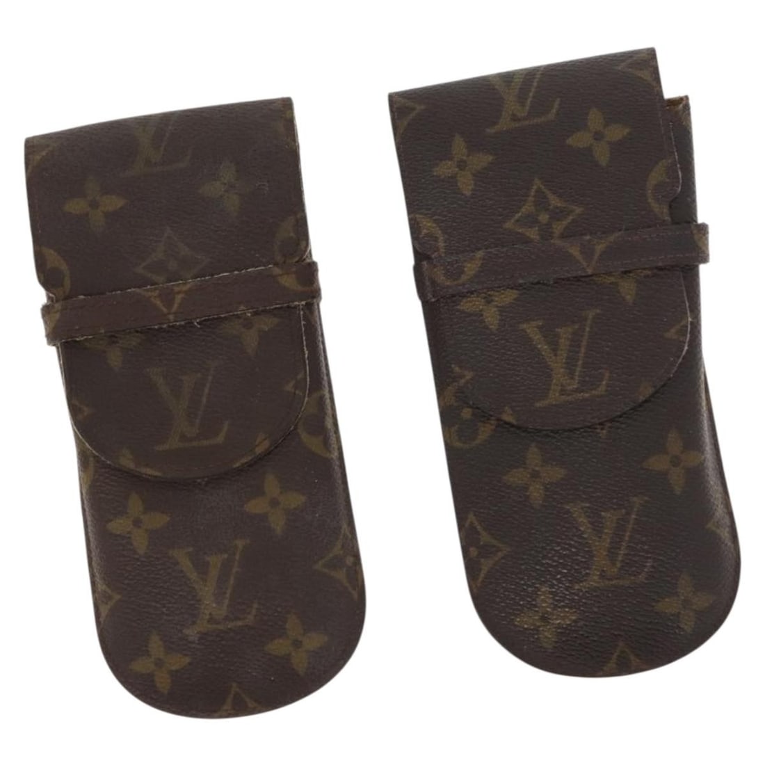 LOUIS VUITTON Monogram Etui Lunette Glasses Case Set M62970 Auth: LOUIS VUITTON Monogram Etui Lunette Glasses Case Set M62970 Auth This authentic Louis Vuitton Monogram Etui Lunette Rabat Glasses Case Set is a stylish accessory crafted from durable Monogram Canvas,