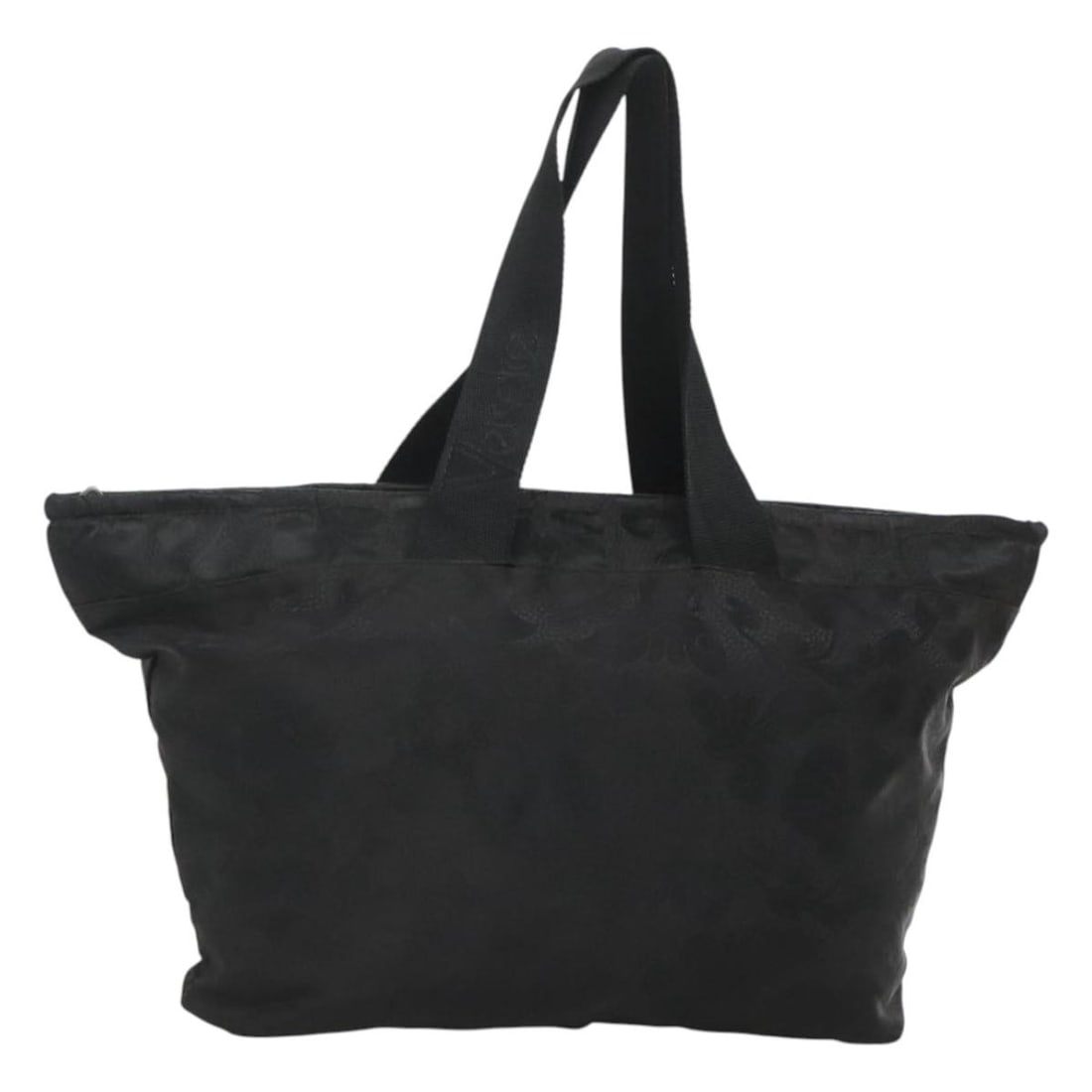 Gianni Versace Black Nylon Tote Bag Made in Italy: Gianni Versace Black Nylon Tote Bag Made in Italy This Gianni Versace Tote Bag combines style and functionality, crafted from durable nylon in a sleek black finish. With approximate dimensions of 14.6