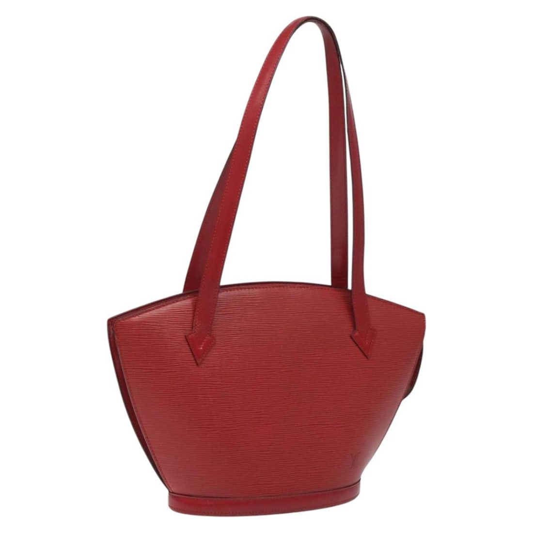 Louis Vuitton Epi Saint Jacques Red Hand Bag M52337 Auth (1 of 18)