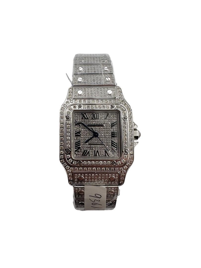 Cartier Santos Galbee XL Diamond Watch Ref 2823 Ladies (1 of 3)