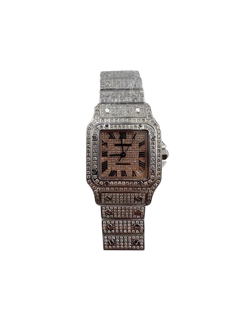 Cartier Santos Galbee XL Diamond Dial Ladies Watch Ref 2823 (1 of 3)