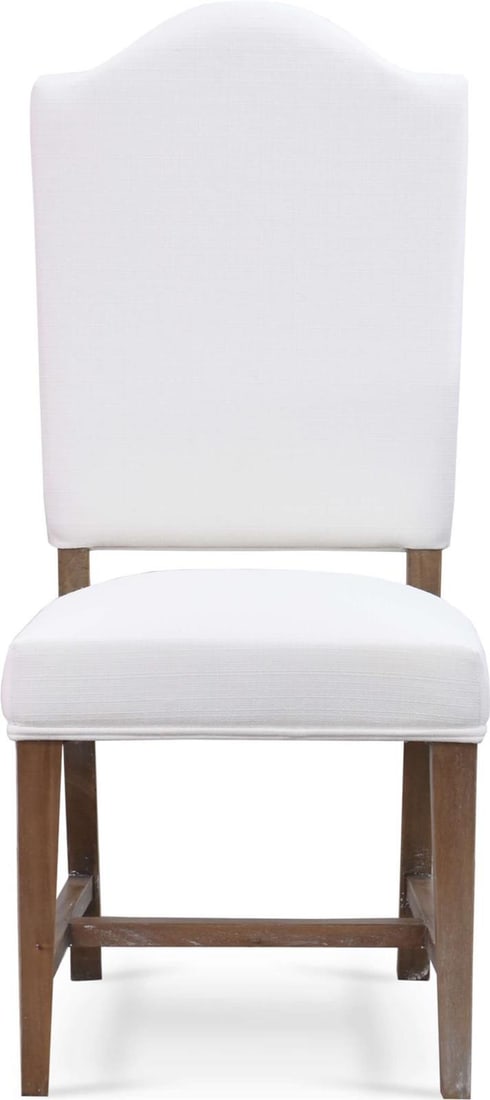 Lorient Dining Chair by Bramble in Mahogany with Arctic Straw Wash Finish (1 of 5)