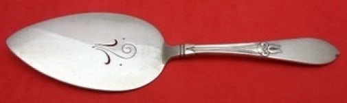 Frank Smith Tulipan Sterling Silver Pie Server 9 1/8 Inch Pierced Design: Frank Smith Tulipan Sterling Silver Pie Server 9 1/8 Inch Pierced Design This exquisite Tulipan pie server by Frank Smith is crafted from high-quality sterling silver, featuring a beautifully pierced