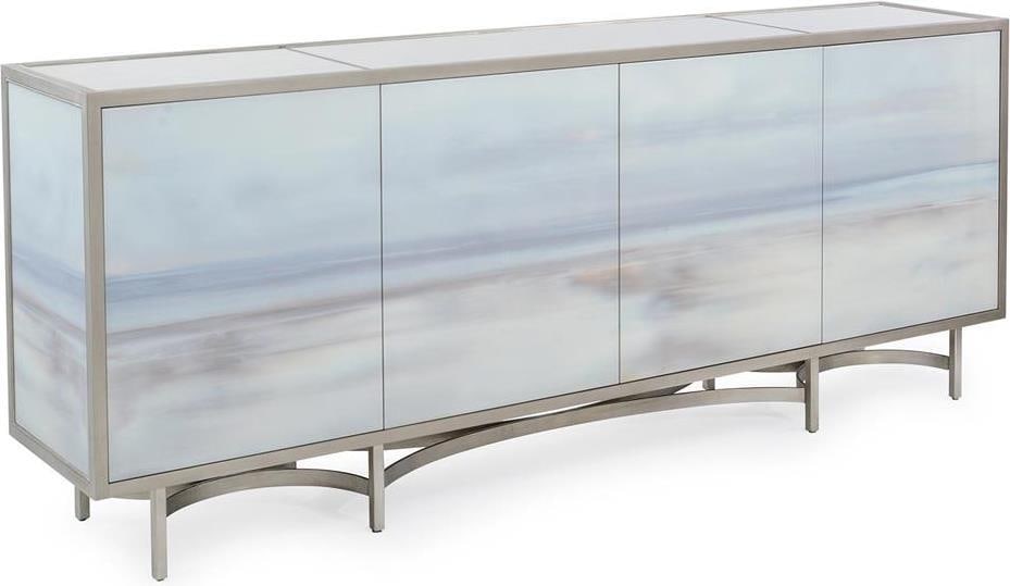 John-Richard European Style Four-Door Wood Cabinet Simpatico Collection (1 of 2)