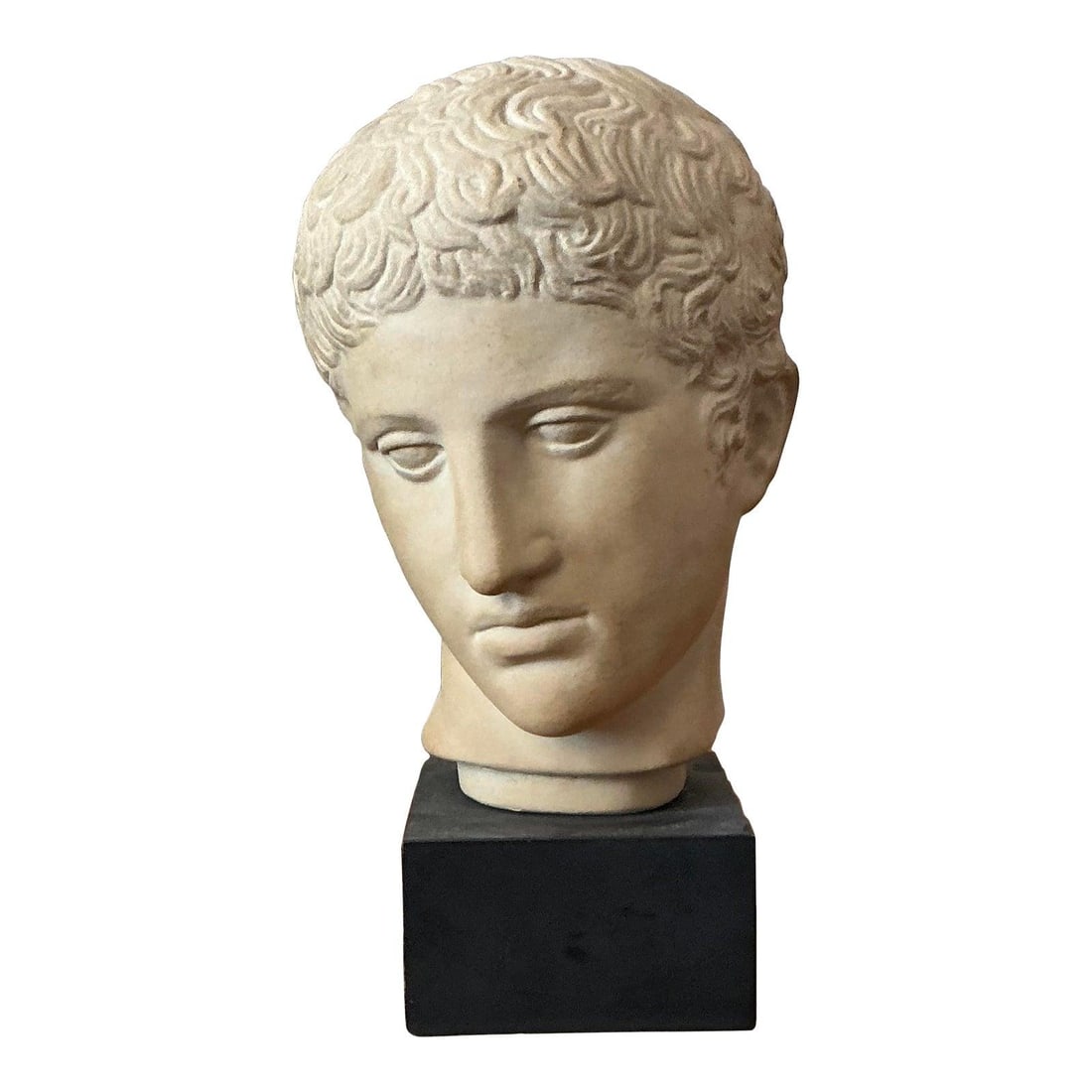 Authorized reproduction 1965 Vintage Boho Plaster Bust of Man (1 of 7)