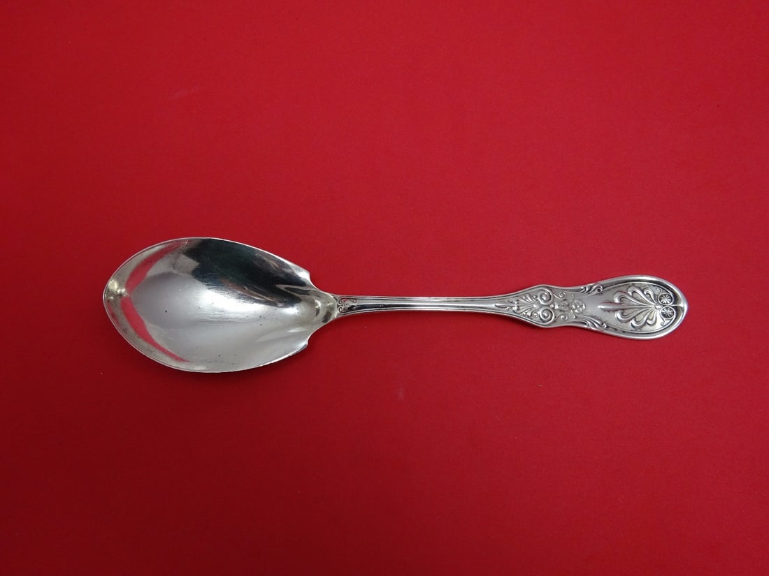 Tiffany & Co. Saratoga Sterling Silver Berry Spoon 8 7/8 in (1 of 1)