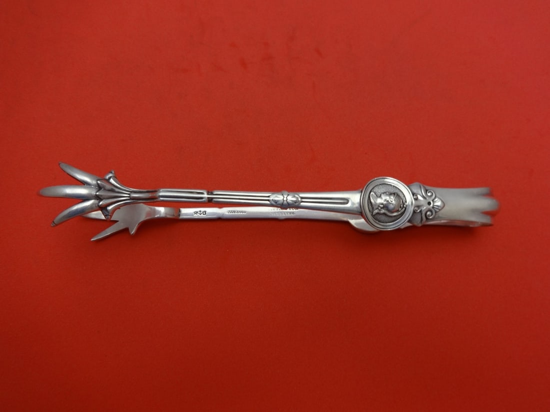 Gorham Medallion Sterling Silver Sugar Tong 5 5/8" Serving Piece (1 of 1)