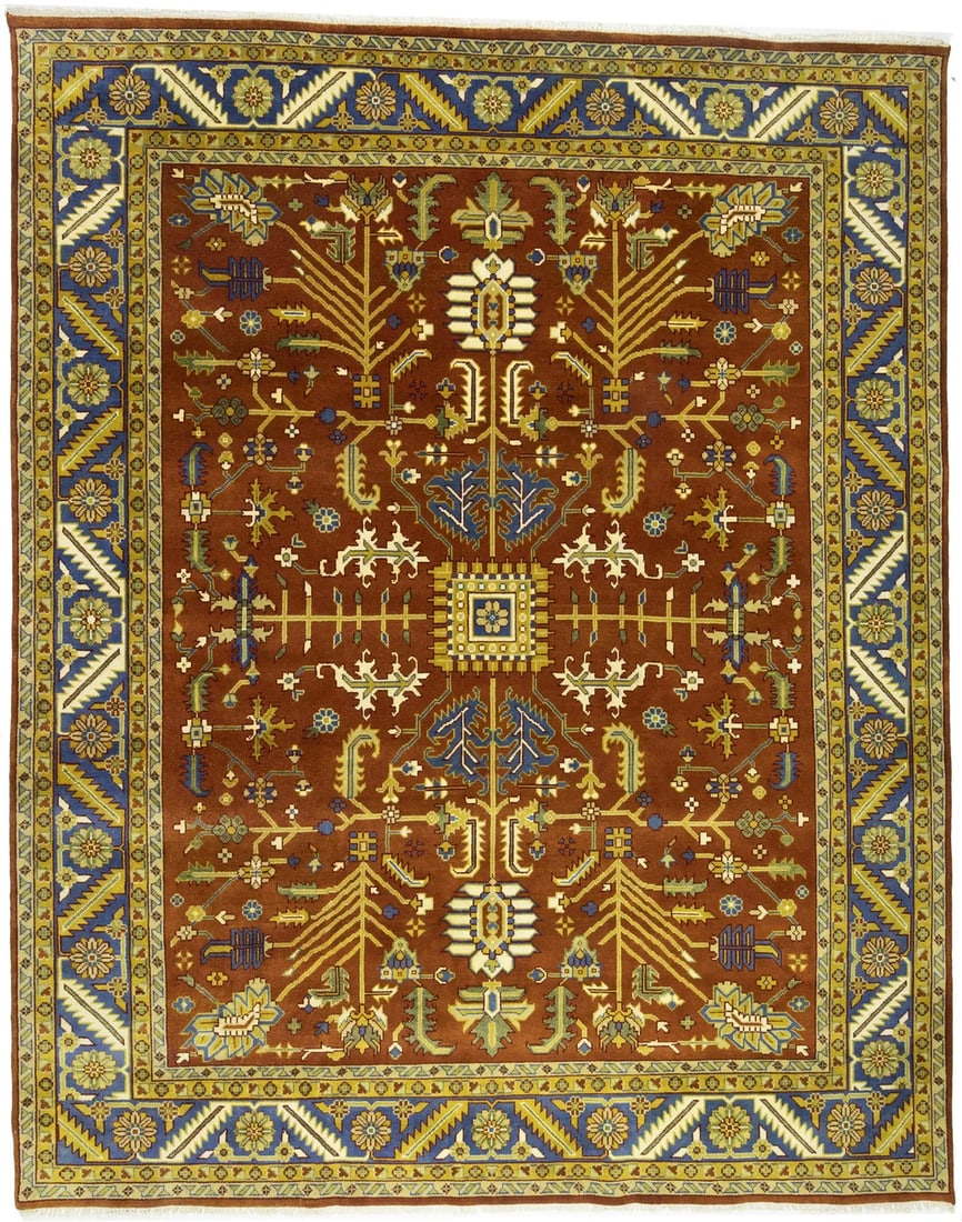 Oversized Floral Wool Oriental Rug 11'9 x 14'9 Licensed Reproduction (1 of 18)