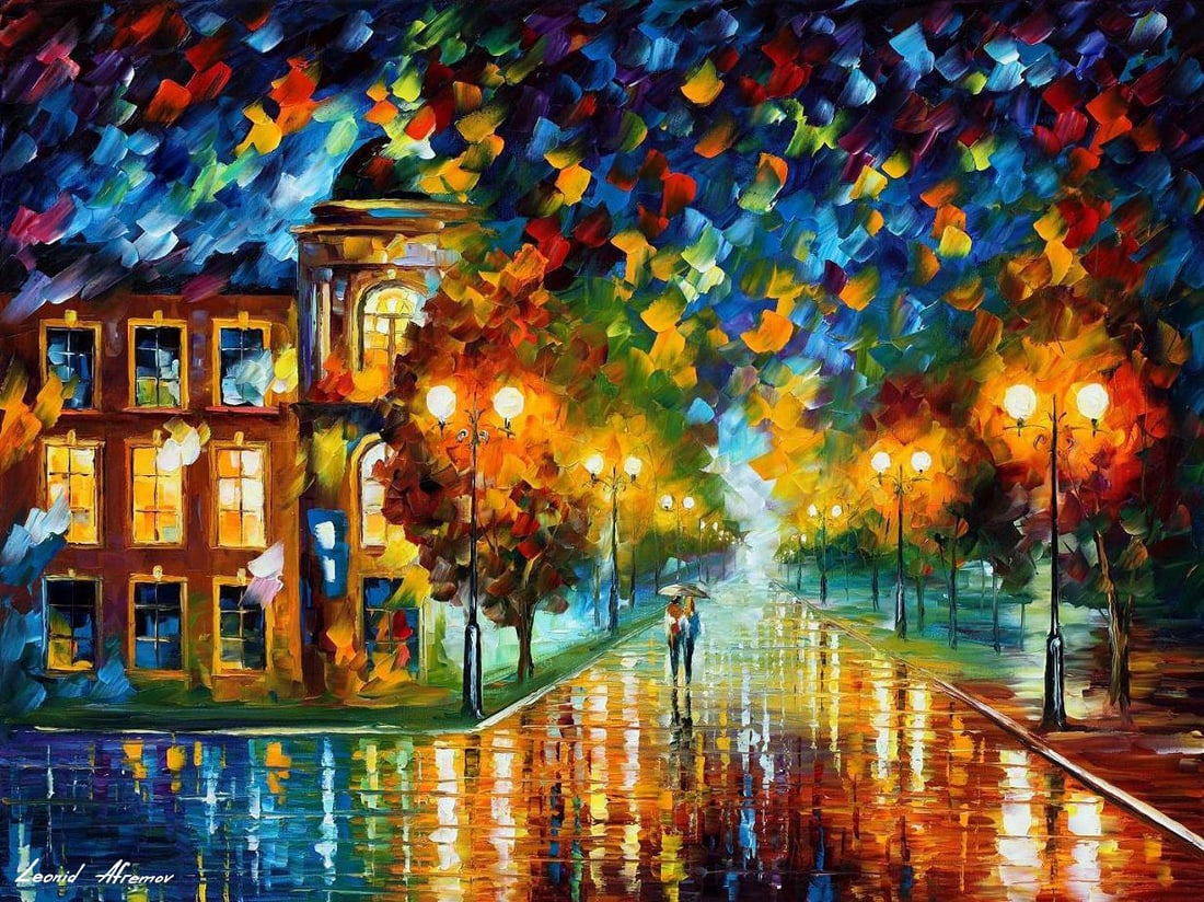 Swimming Night Sky Limited Edition Artwork 1/25 by Leonid Afremov: Swimming Night Sky Limited Edition Artwork 1/25 by Leonid Afremov Experience the enchanting beauty of "Swimming Night Sky," a limited edition giclee artwork by renowned artist Leonid Afremov. This exq