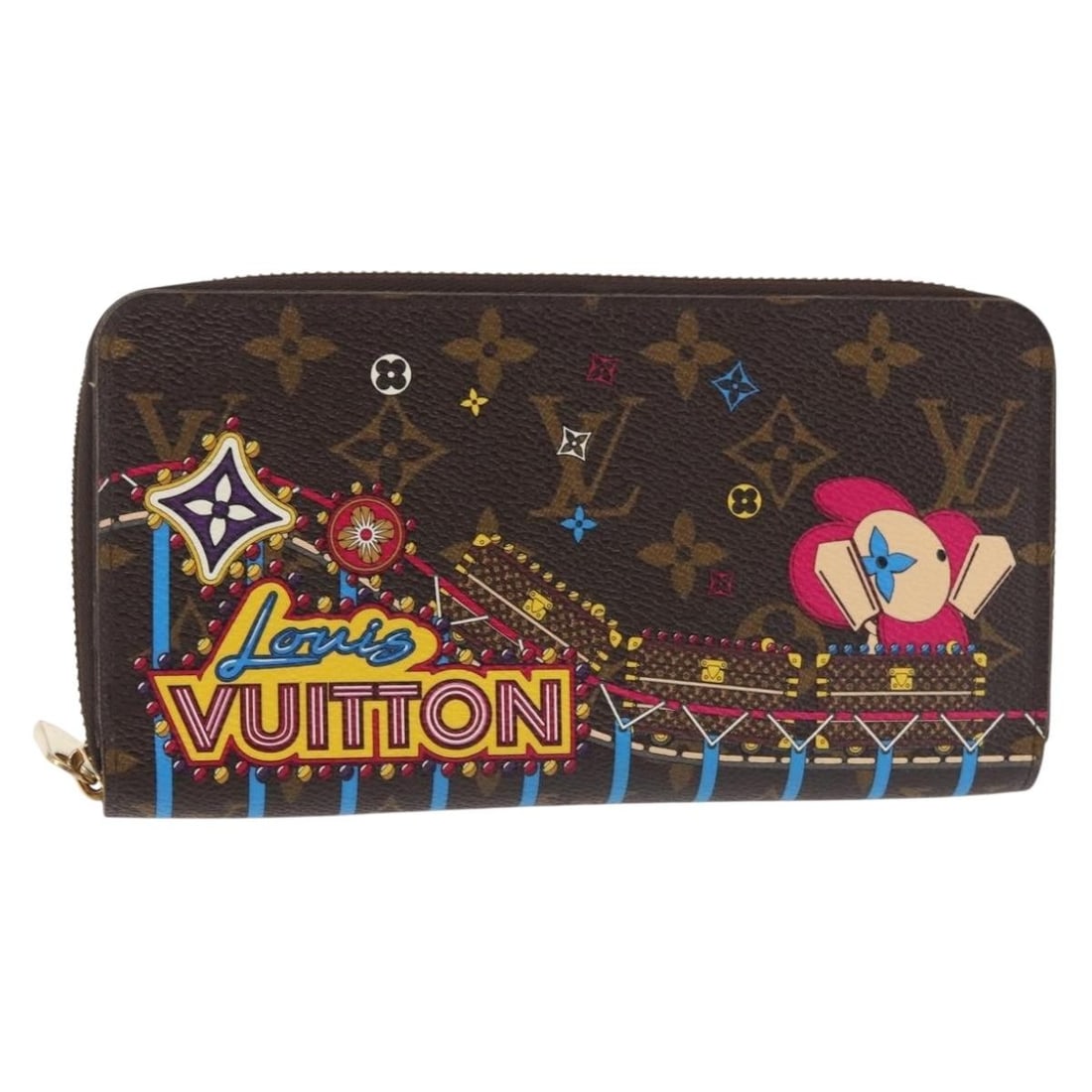 LOUIS VUITTON Monogram Vivienne Zippy Long Wallet M69750 Spain (1 of 18)