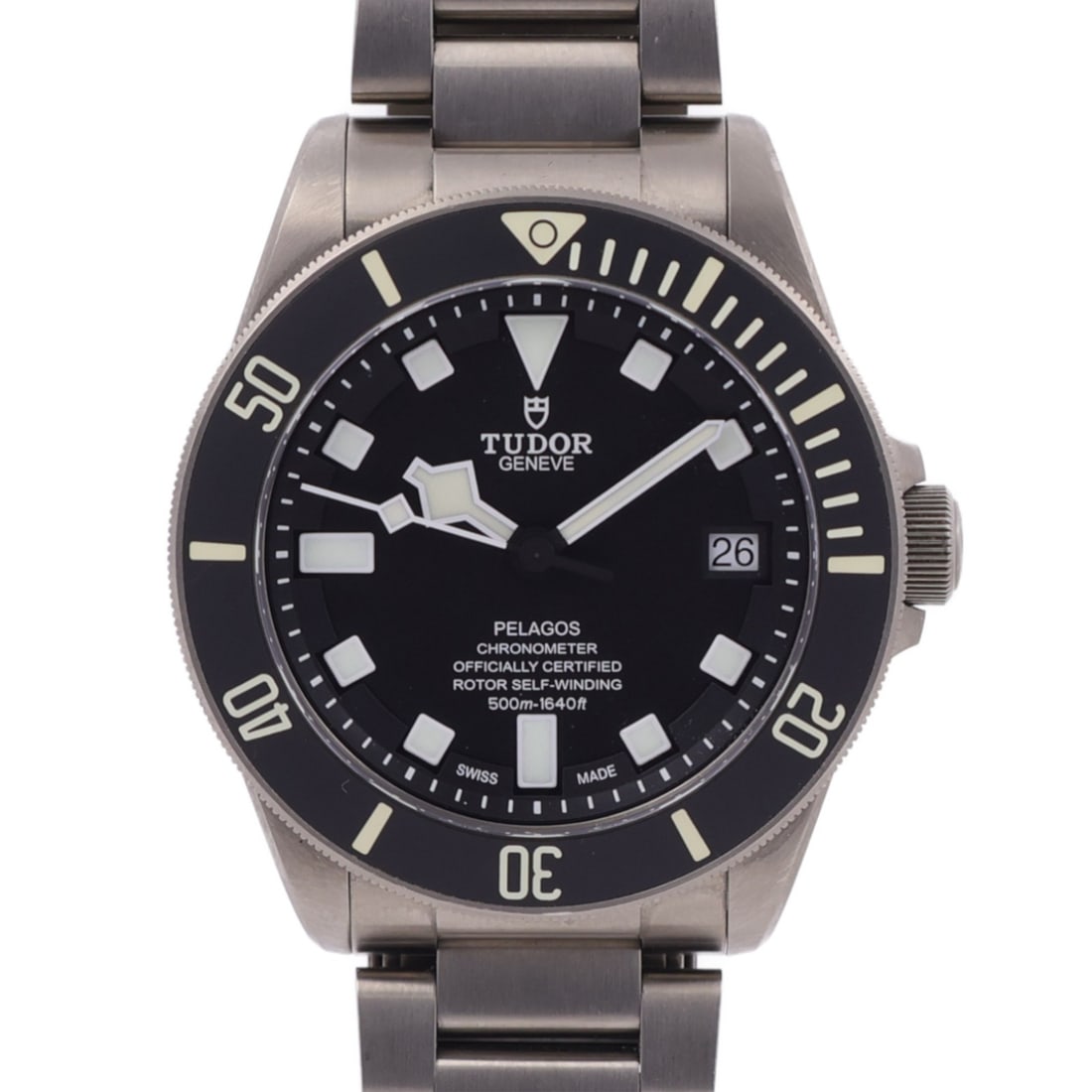 TUDOR Pelagos M25600TN Automatic Titanium Black Wristwatch (1 of 12)